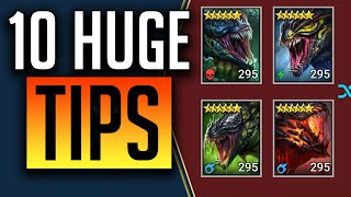 10 MASSIVE TIPS TO BEAT HYDRA  Raid Shadow Legends [upl. by Dnaleel]