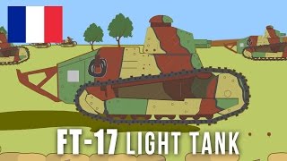 WWI Tanks FT17 Light Tank [upl. by Cirda]