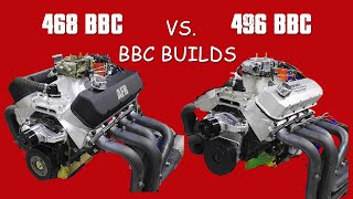 HOW TO BUILD BIG BLOCK CHEVYS468 VS 496 WHATS IT WORTH [upl. by Yrrab]