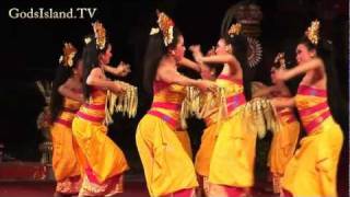 Traditional Balinese Dance HD [upl. by Barcot]