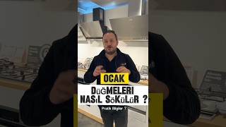 Ocak Düğmeleri Nasıl Sökülür [upl. by Atikram73]