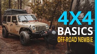 OffRoad Newbies 4x4 Basics with our Jeep Rubicon [upl. by Rillings]