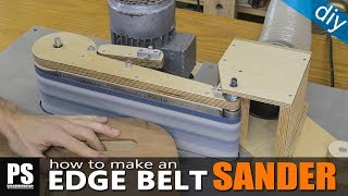 Homemade Edge Belt Sander  part1 [upl. by Hafinah170]