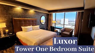 Luxor Las Vegas  Tower One Bedroom Suite [upl. by Hitchcock]