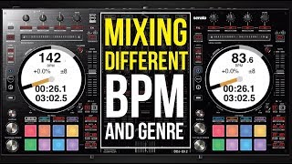 MIXING DIFFERENT BPM AND GENRE  5 TOP BPM TRANSITIONS [upl. by Oster]