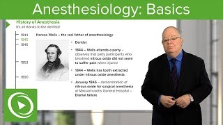 Anesthesiology Basics – Anesthesiology  Lecturio [upl. by Naik]