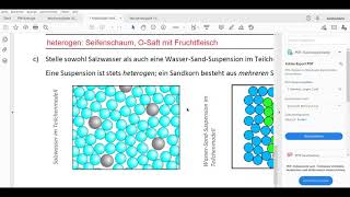 Lernvideo Stoffgemische im Teilchenmodell [upl. by Joon]