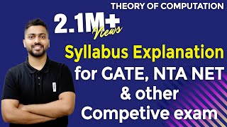 Lec1 Syllabus of TOCTheory of Computation for GATE  UGC NTA NET  Imp Points [upl. by Lyreb]