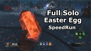 Solo Blood Of The Dead Full Easter Egg Speedrun [upl. by Atsirc]