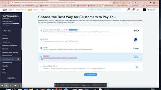 How to Add and Connect Payment Methods to Your Wix Website [upl. by Matronna]