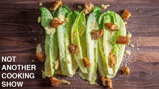 THE ORIGINAL CAESAR SALAD RECIPE [upl. by Nereil]