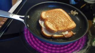 Ham Egg and Cheese Grilled Sandwich [upl. by Balliett]