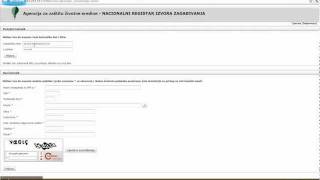 1 Prijava na portal Nacionalnog registra izvora zagadjivanja [upl. by Fabe]