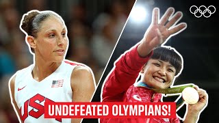 12 Olympians who NEVER lost Not once [upl. by Eikcaj560]