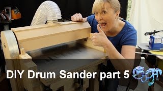 DIY Drum Sander part 5  the final part [upl. by Ennairrek483]