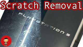 How to Remove Scratches from Glossy Plastic  Sony PS3 Case Restoration [upl. by Muir129]