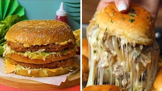 Top 10 Best Burger Recipes Of The Decade [upl. by Maiah]