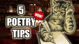 5 Uncommon POETRY TIPS to Instantly Write BETTER POEMS [upl. by Aynatan]