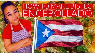 THE BEST Bistec Encebollado Recipe Puerto Rican Steak amp Onions  Sofrito Recipe IN DESCRIPTION BOX [upl. by Lletnahc]