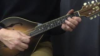 Tennessee waltz  mandolin cover with tab amp backing track [upl. by Labaw]