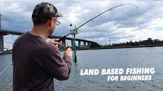 LAND BASED FISHING FOR BEGINNERS [upl. by Etterraj]