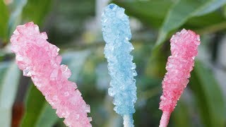 How to Make Rock Candy  Easy Homemade Rock Candy Recipe [upl. by Eitsym]