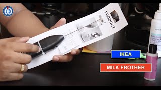 IKEA MILK FROTHER Review amp Battery Installation [upl. by Evered]