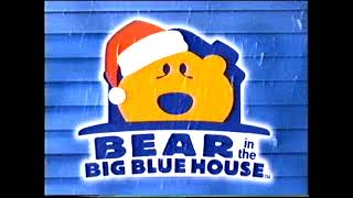 Opening To Bear In the Big Blue House A Very Berry Christmas 2003 UK VHS [upl. by Collum]