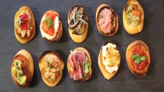 Crostini  An Appetizer for Unexpected Guests [upl. by Bensky305]