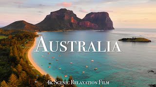 Australia 4K  Scenic Relaxation Film With Calming Music [upl. by Adah156]