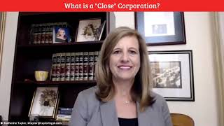 What Is A Close Corporation [upl. by Redliw389]