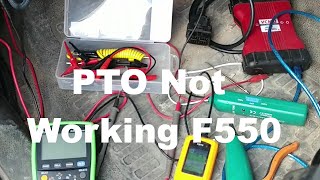 Ford F550 Upfitter PTO Not Working [upl. by Aubigny]