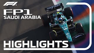 FP1 Highlights  2023 Saudi Arabian Grand Prix [upl. by Ut]