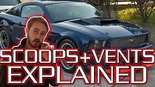 How do Hood Scoops and Bonnet Vents Work [upl. by Lexis638]