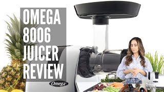 Omega J8006HDS Nutrition Center Juicer Review [upl. by Einahpit]