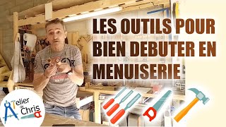 Les outils indispensables pour débuter en menuiserie [upl. by Katzman442]