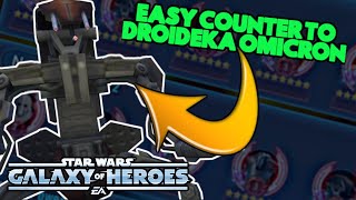 COUNTER DROIDEKA OMICRON WITH THIS TEAM [upl. by Caro]