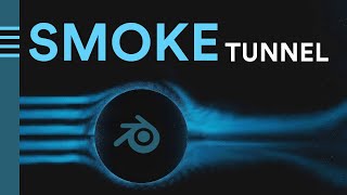 Blender 3D Smoke Tunnel Tutorial [upl. by Euqirne]