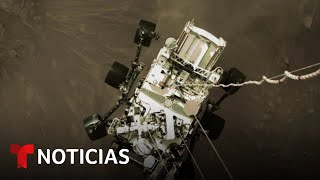 NASA presenta el video captado por el robot Perseverance durante su descenso a Marte Live Replay [upl. by Yenatirb]