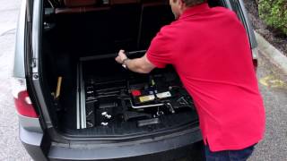 How to Access and Remove the Spare Tire in a BMW X3 E83 [upl. by Vania]