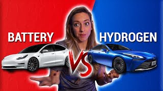 Hydrogen vs Battery Electric Cars [upl. by Asirac]