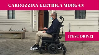 Test Drive Carrozzina elettrica Morgan Versus • disabiliabilinet [upl. by Morly]