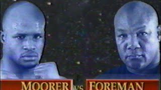 Foreman vs Moorer ENTIRE HBO PROGRAM [upl. by Nya]