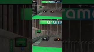 Hamilton vs Piastri – Saudi GP Battle F1 24 [upl. by Nyladgam]