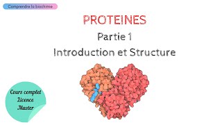 PROTÉINES  INTRODUCTION ET STRUCTURE  Biochimie Facile [upl. by Odanref]