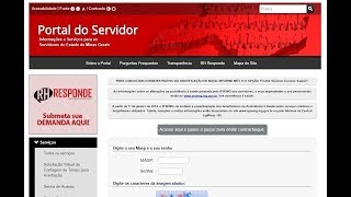 Identificador contracheque servidor MG [upl. by Newberry]