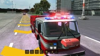 American Airport Firefighters Simulator  Fire Alarm [upl. by Enidualc930]