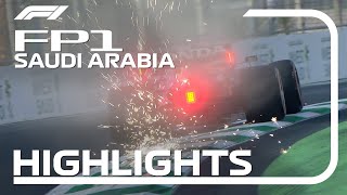 FP1 Highlights  2021 Saudi Arabian Grand Prix [upl. by Otanod]