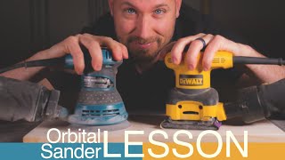 Orbital Sander Basics  Beginner Tool [upl. by Polito]