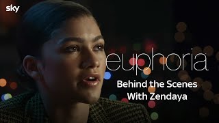 The Making Of Euphoria Zendaya Interview [upl. by Malloch]